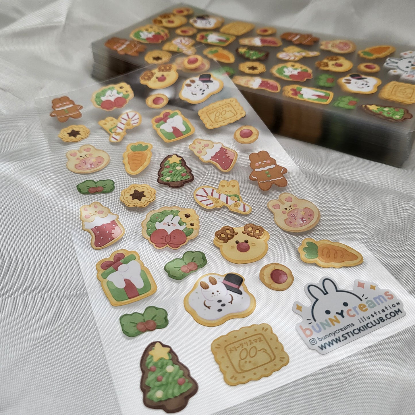 Xmas Cookies Sticker Sheet