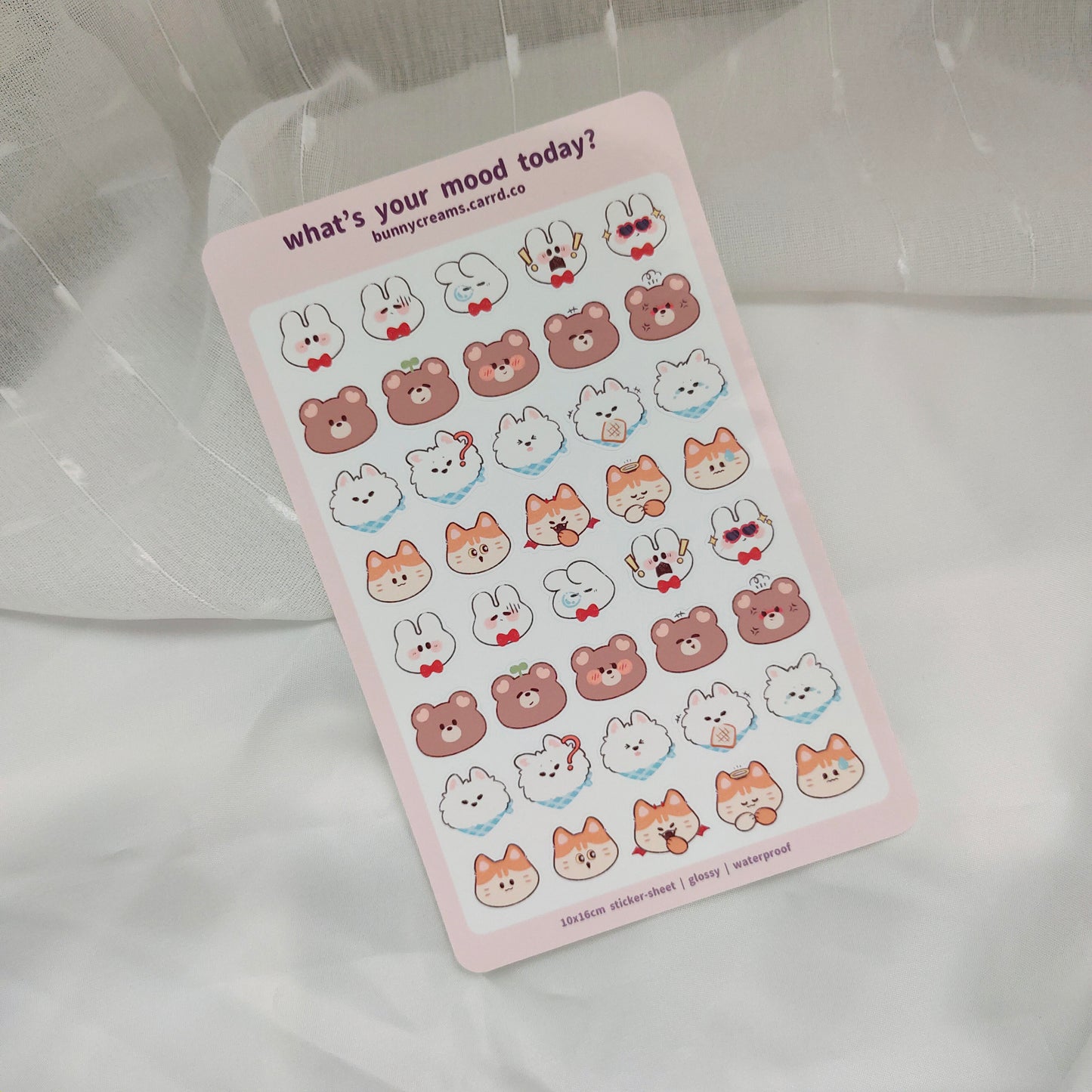 Moodlet Sticker Sheet