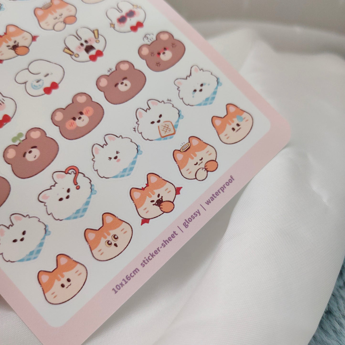 Moodlet Sticker Sheet