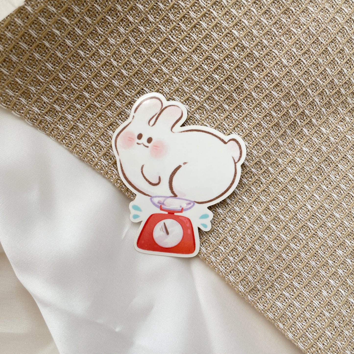 Chubby Bunny Sticker Set