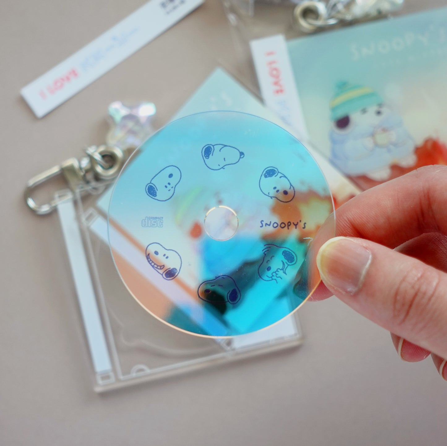 Snoopy CD: Interactive Keychain