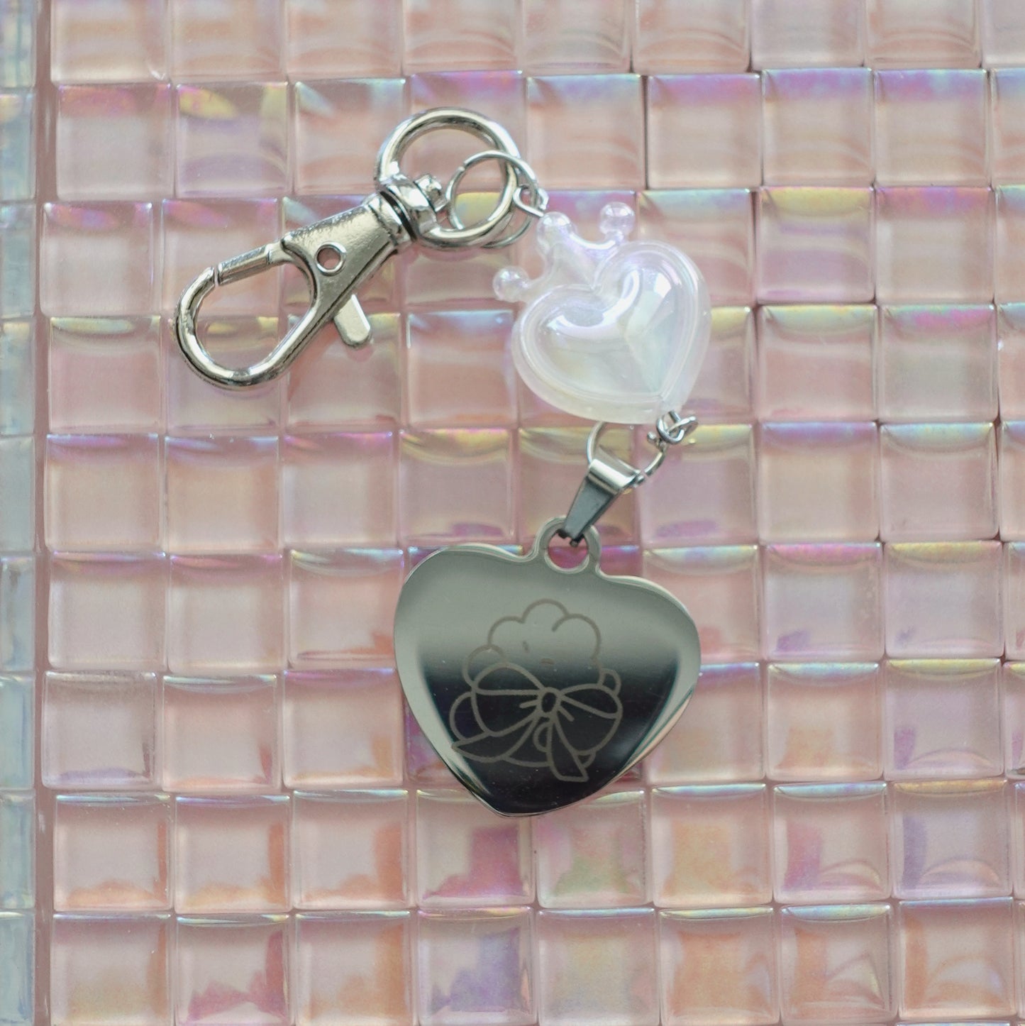 Limited Edition: Coquette Stainless Steel Keychain