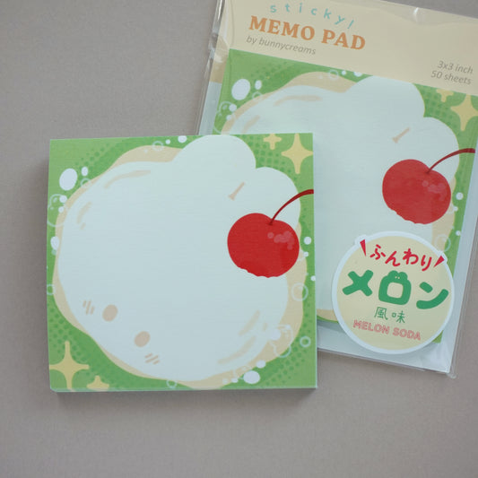 Post-It Memopad: Melon Soda