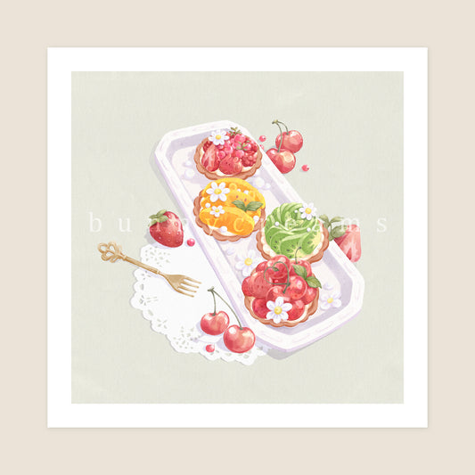 Fruit Tart Prints