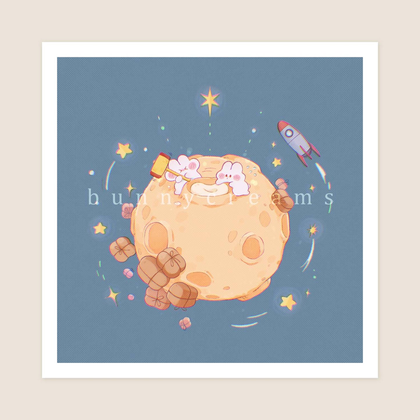 Moon Mochi Business Prints